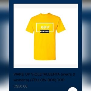 Yellow Men's Shirt